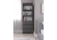 Стеллаж Мори графит