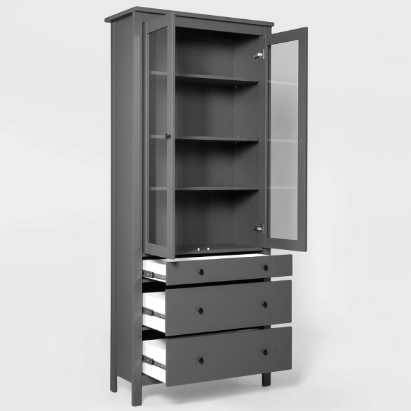 Стеллаж Сага серый